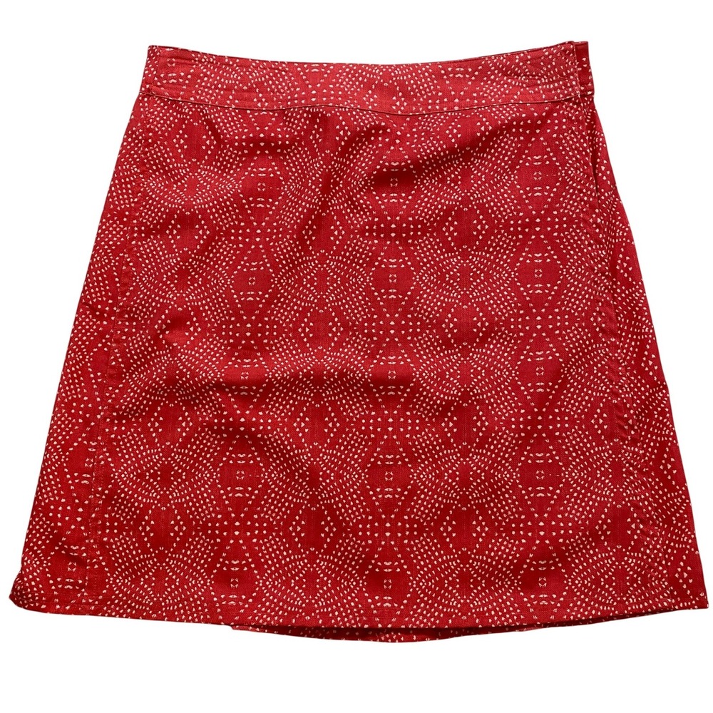 RipSkirt Hawaii Red Print Athletic Skirt‎ Women's Small Swim Tennis Golf